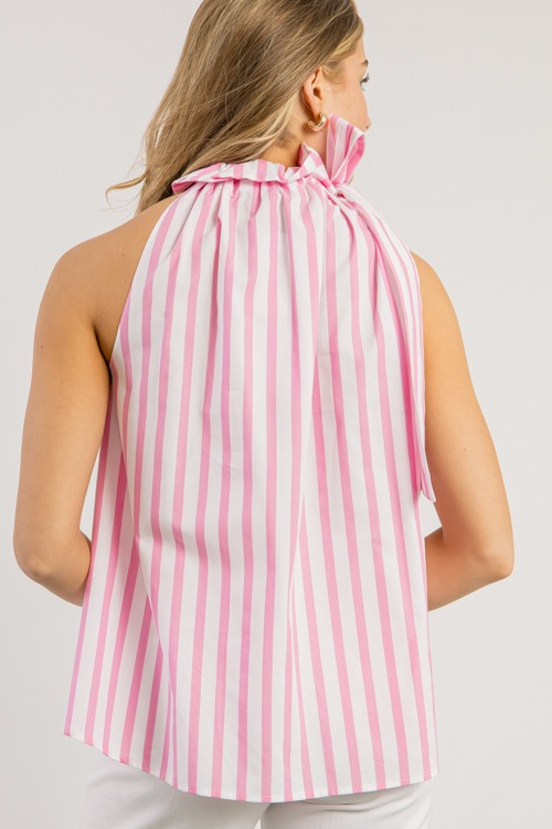 Bridget Halter Tank, Pink Stripe - 0228-171.jpg