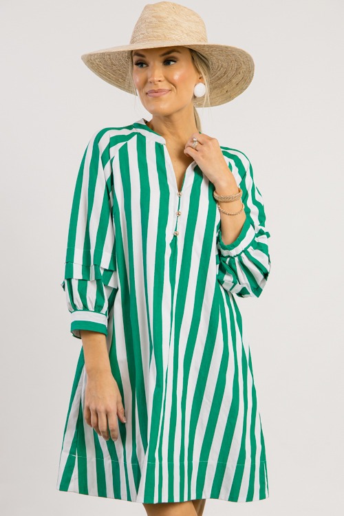 Makenna Stripe Dress, Green - 0228-185.jpg