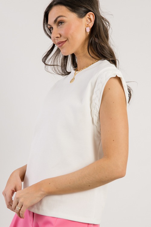 Braided Trim Tee, Off White - 0228-200.jpg