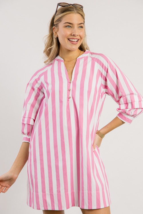 Makenna Stripe Dress, Pink - 0228-216.jpg