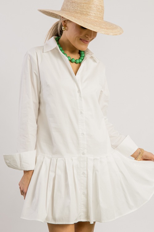 Callie Shirt Dress, White - 0228-255.jpg