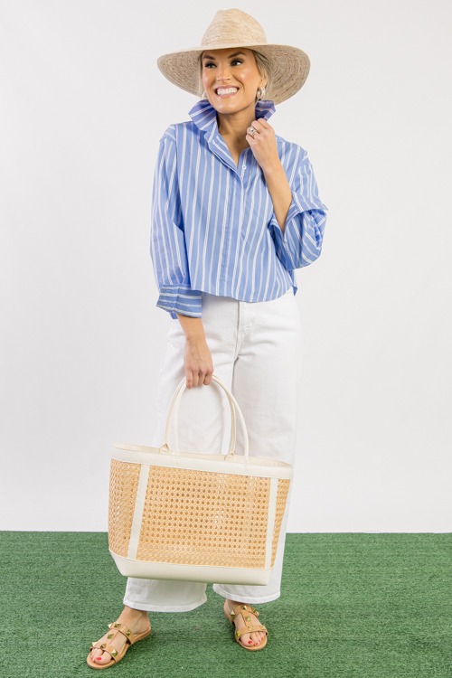 Ariana Stripe Shirt, Lt. Blue/White - 0228-275.jpg