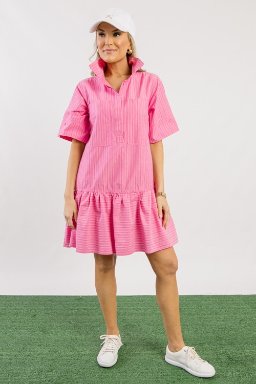 Mara Stripe Dress, Pink Multi - 0228-278h.jpg