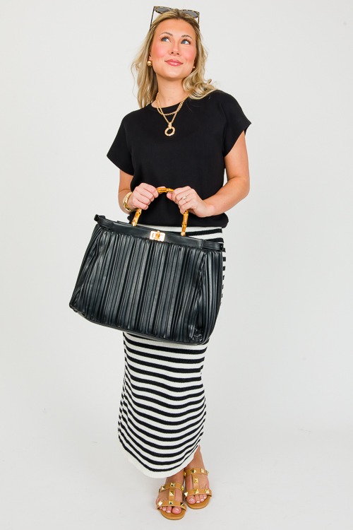 Chenille Stripe Pencil Skirt - 0228-55.jpg