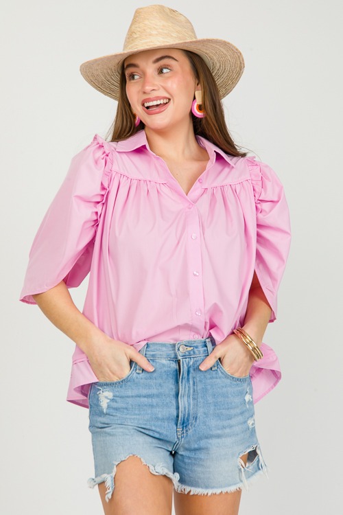 Preppy Button Up Top, Pink - 0301-58.jpg