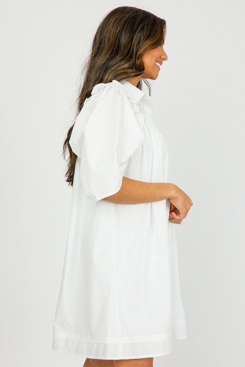 Preppy Button Up Dress, White - 0301-95.jpg