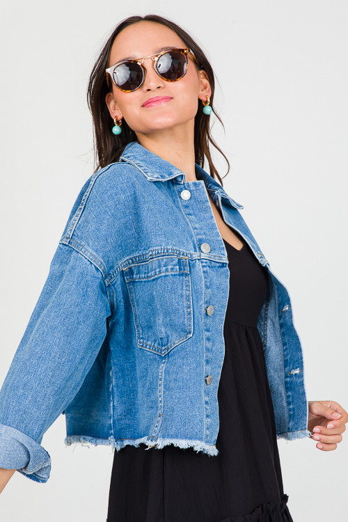 Cool Girl Denim Jacket, Medium