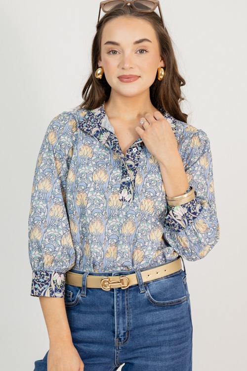 Horsebit Buckle Belt, Gold - 0303-110.jpg