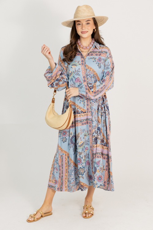 Acrylic Bead Necklace, Lt. Pink - 0303-42.h.jpg