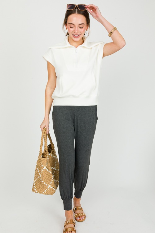 Modal Quarter Zip Top, Cream - 0304-41.jpg