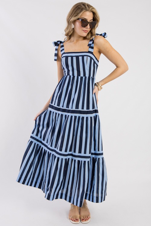 Ashlyn Stripe Maxi, Navy Blue - 0304-5.jpg