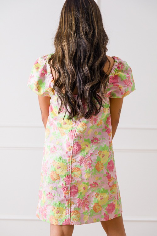 Full Bloom Jacquard Dress, Pink - 0307-149.jpg