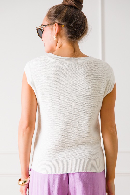 Westin Sleeveless Sweater, Ivory - 0307-234.jpg