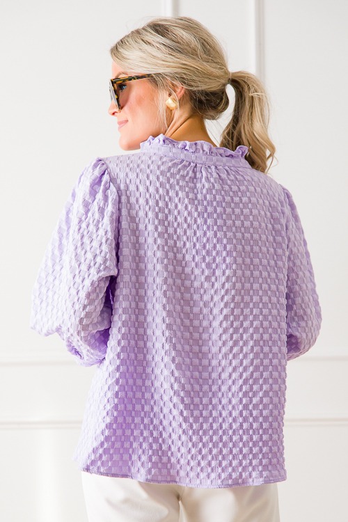 Check Texture Blouse, Lavender - 0307-317.jpg