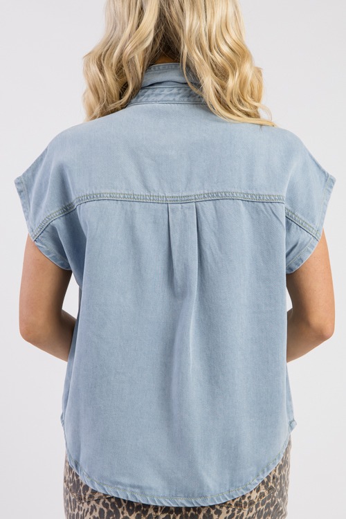 Denim Short Sleeve Shirt - 0307-39.jpg