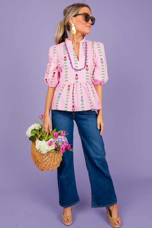 Floral Vine Scallop Top, Pink - 0307-82.jpg