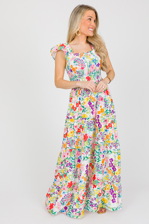 Floral Fever Maxi, Multi