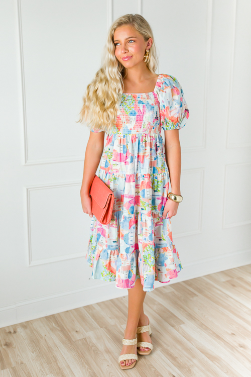 Florence Midi, Ivory Multi