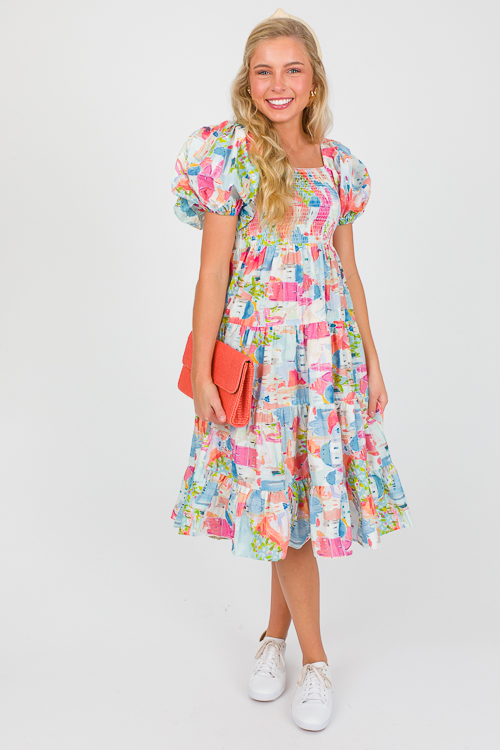 Florence Midi, Ivory Multi
