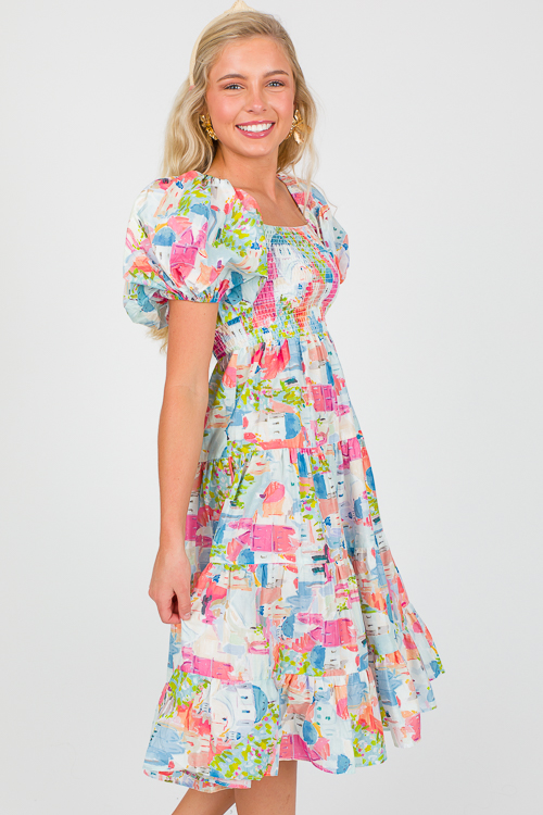 Florence Midi, Ivory Multi