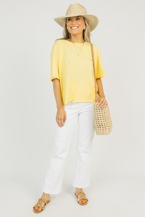 Raw Hem Tee, Creamy Yellow - 0310-93.jpg