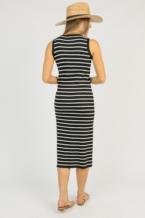 Lexi Stripe Knit Midi, Black - 0311-114.jpg