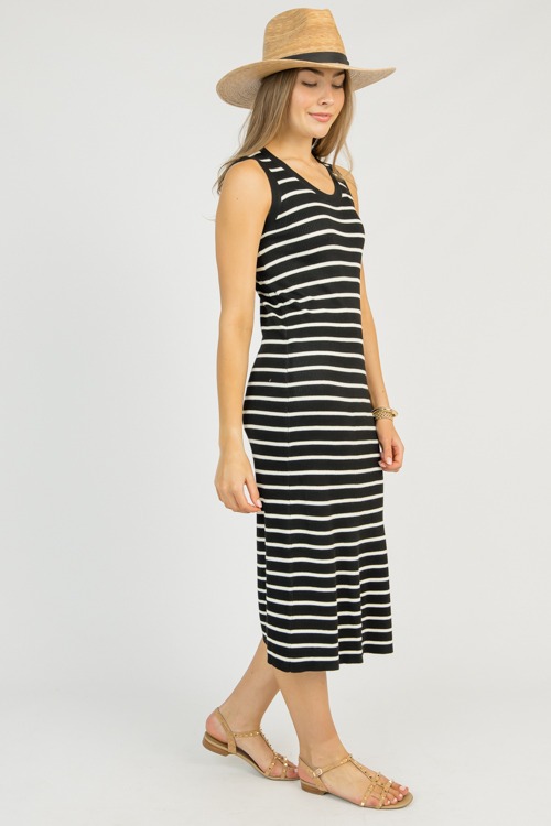 Lexi Stripe Knit Midi, Black - 0311-117.jpg