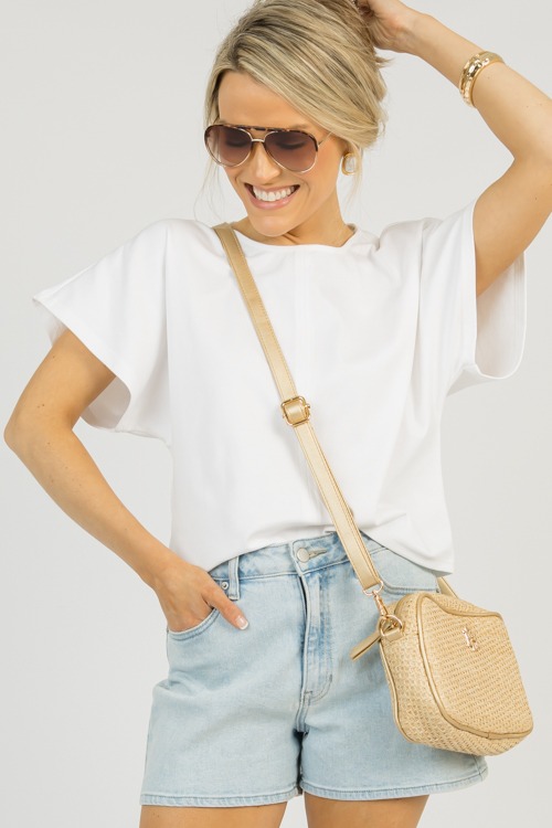 Simple Dolman Sleeve Tee, White - 0311-51h.jpg