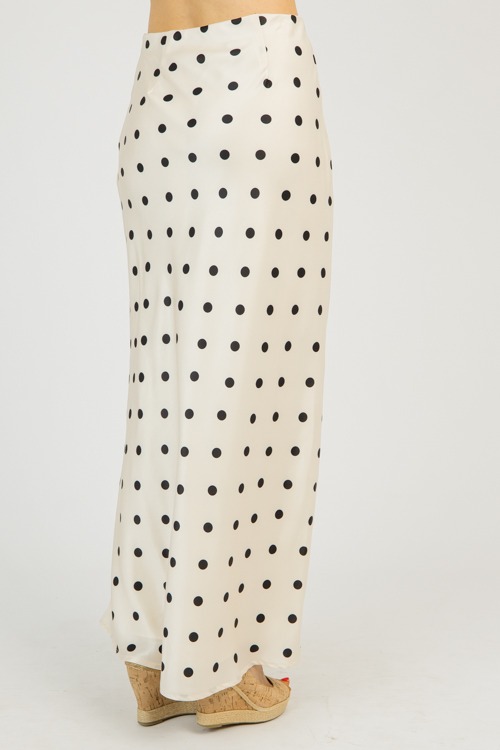 Polka Dot Maxi Skirt, Beige - 0311-63.jpg