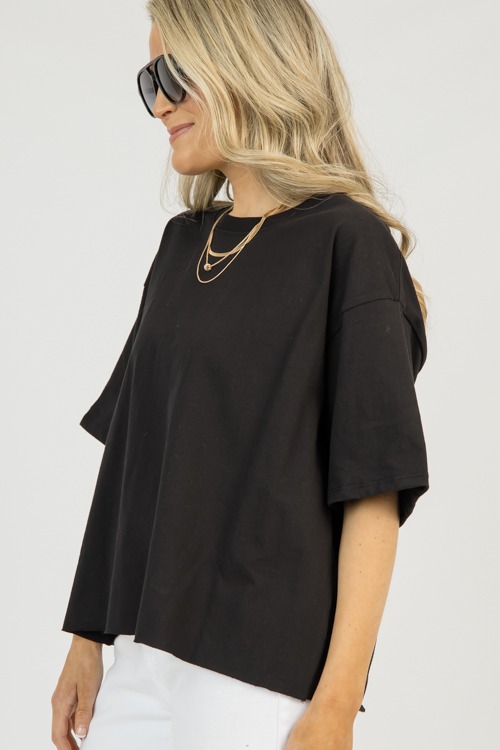 Raw Hem Tee, Black - 0311-97h.jpg