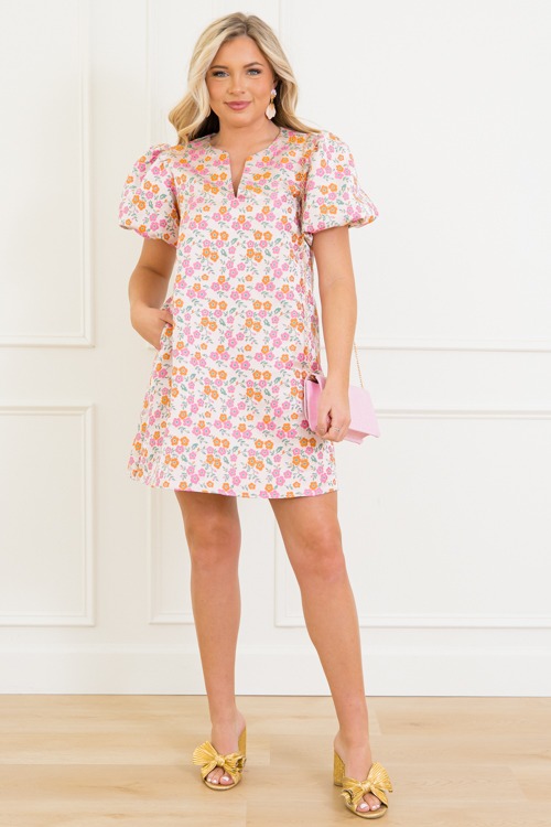 Jaylee Floral Dress, Pink Multi - 0313-109.jpg