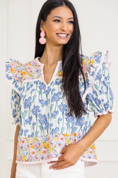 Sweeten the Occasion Floral Top