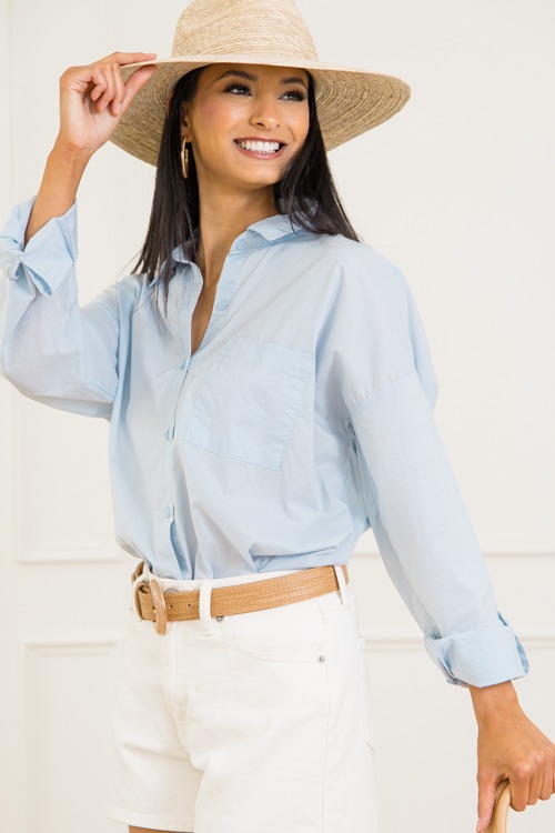 Effortless Button Down, Blue - 0313-241.jpg