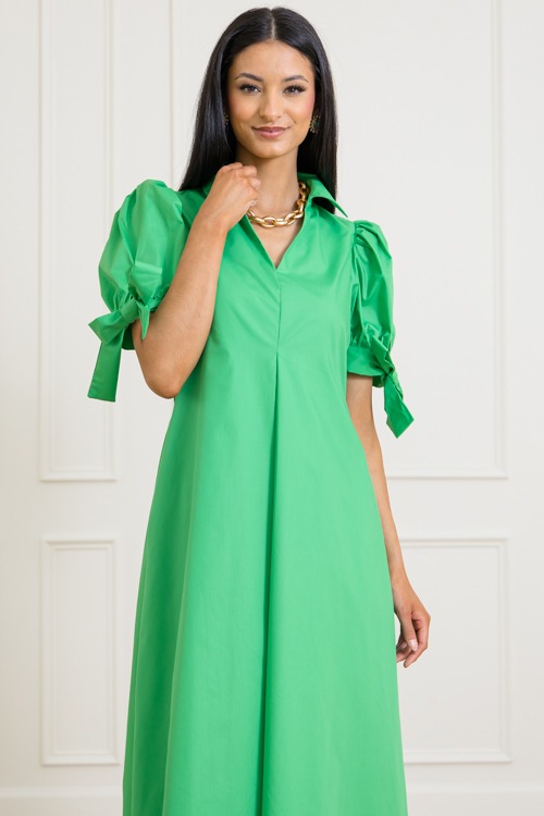 Bow Sleeve Maxi, Green - 0313-332.jpg