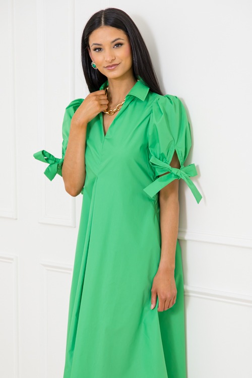 Bow Sleeve Maxi, Green - 0313-336.jpg