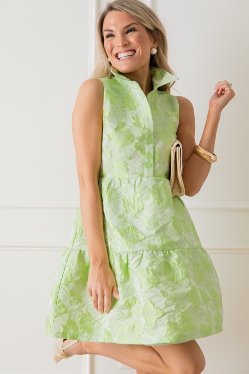 Brocade Floral Dress, Sage Lime - 0313-467.jpg