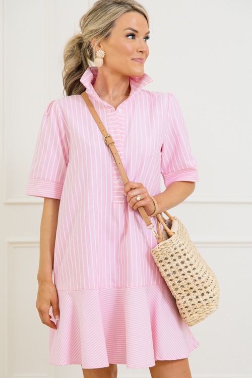 Jody Stripe Dress, Candy Pink - 0313-83h.jpg