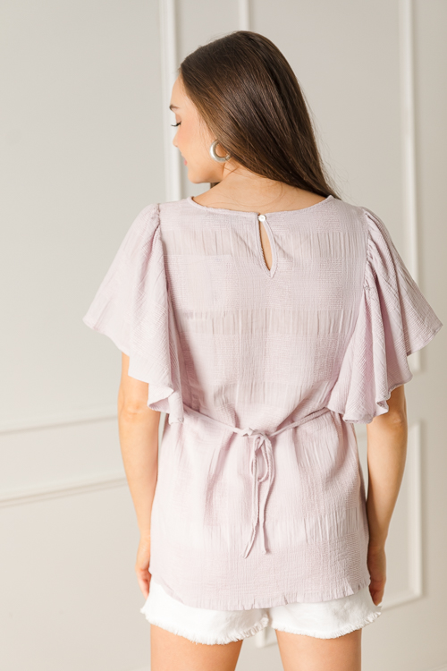 Textured Blocks Top, Lily Laven
