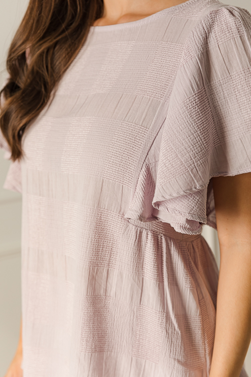 Textured Blocks Top, Lily Laven