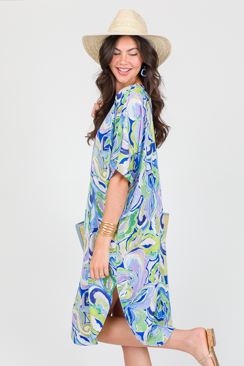 Soulful Dress, Blue