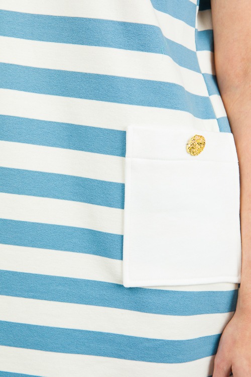 Gold Button Stripe Knit Dress - 0321-4.jpg
