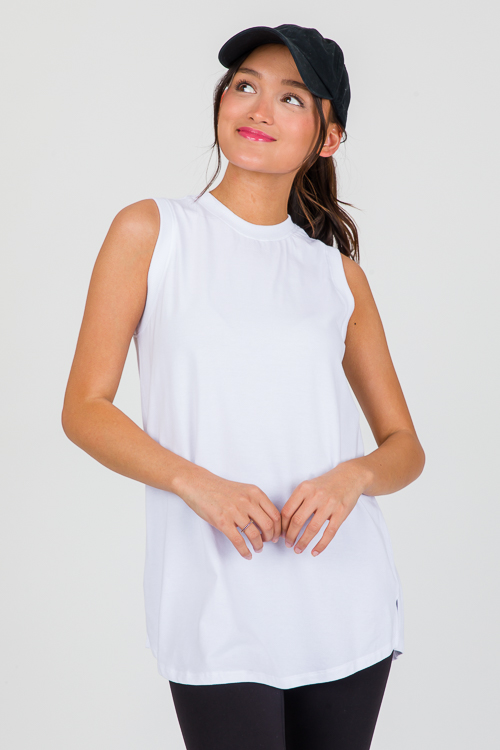 Best Basic Tank, White