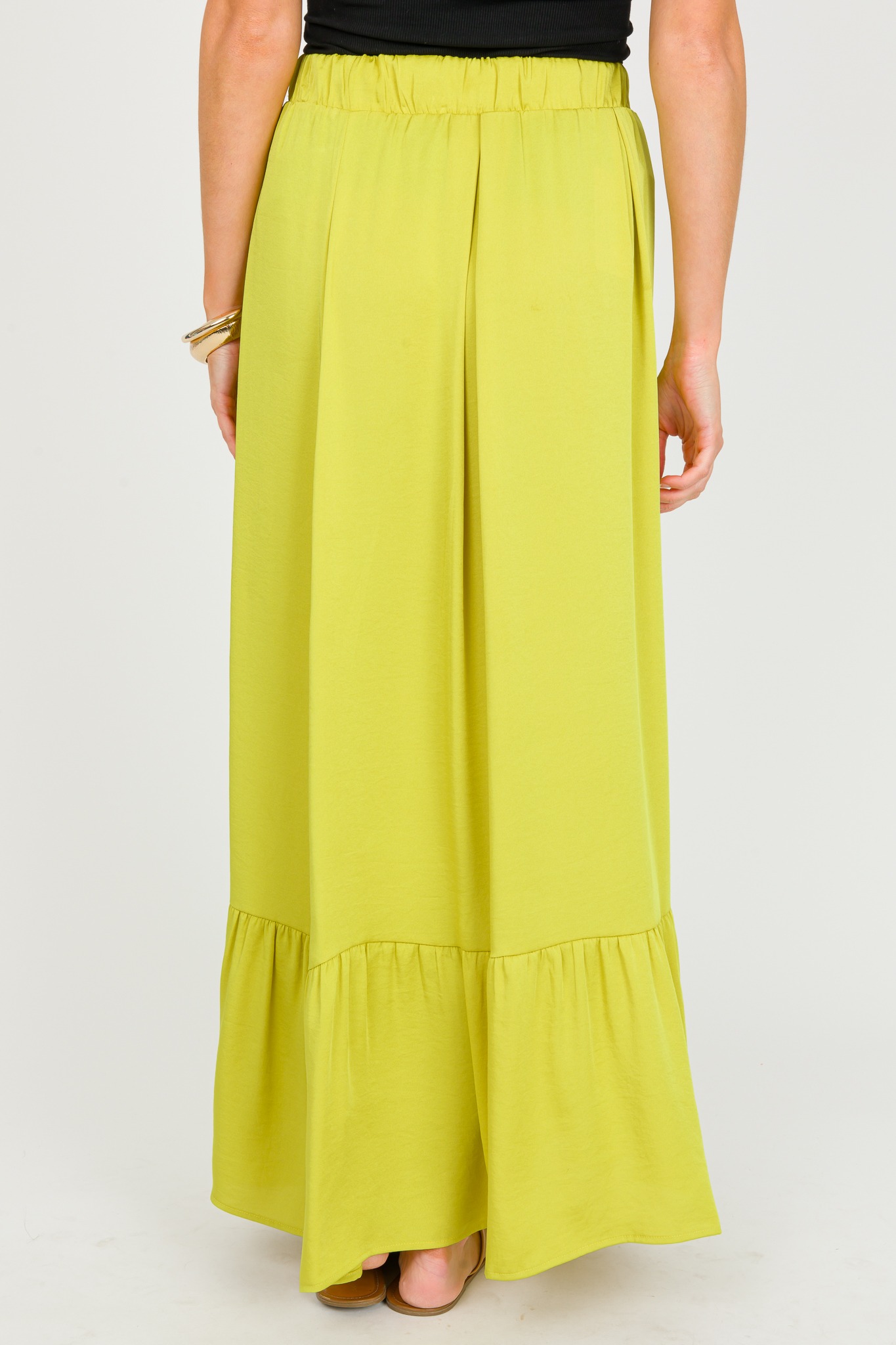 Silk Tiered Skirt, Chartreuse - 0326-128.jpg