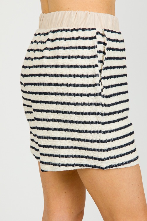 Textured Stripe Shorts - 0327-122.jpg