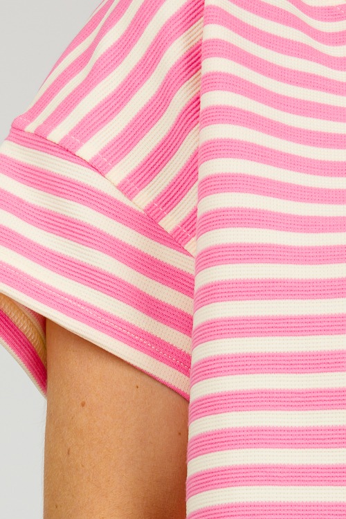 Textured Stripe Top, Pink - 0327-127.jpg