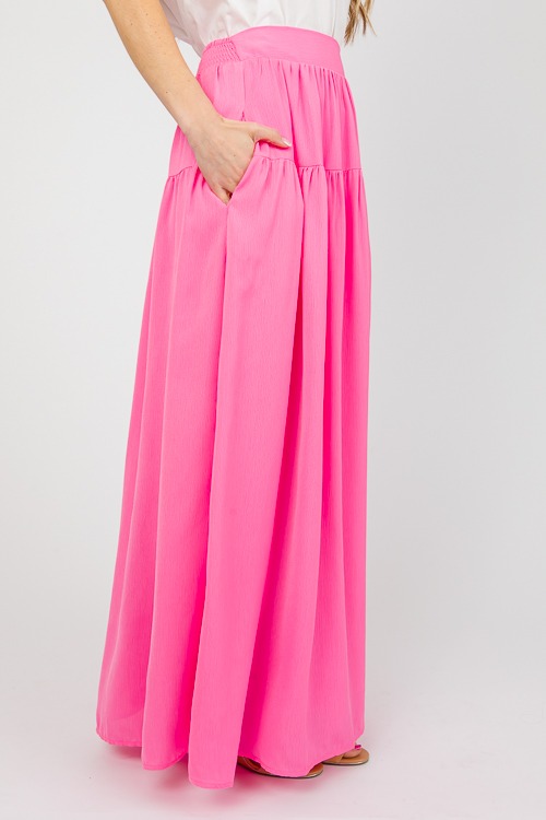Side Pocket Maxi Skirt, Bubble Pink - 0328-64.jpg