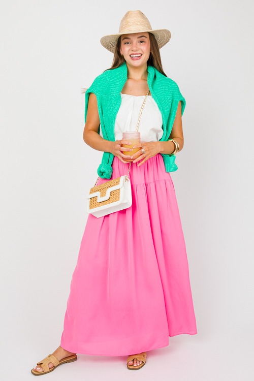 Side Pocket Maxi Skirt, Bubble Pink - 0328-68.jpg