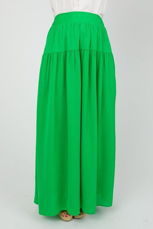 Side Pocket Maxi Skirt, Green - 0328-73.jpg