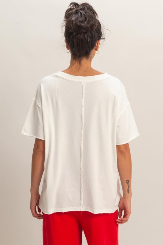 Oversized V-Neck Tee, White - 03e0d39a-4b77-49c9-b86f-70e951a44e53.jpg