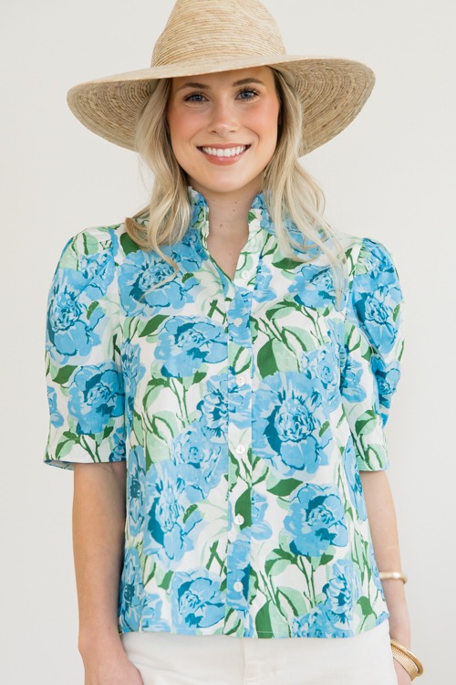 Well Wishes Floral Top, Blue - 0404-145h.jpg